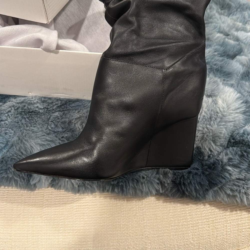 Schutz size 9 Shlee wedge boots - Picture 3 of 6
